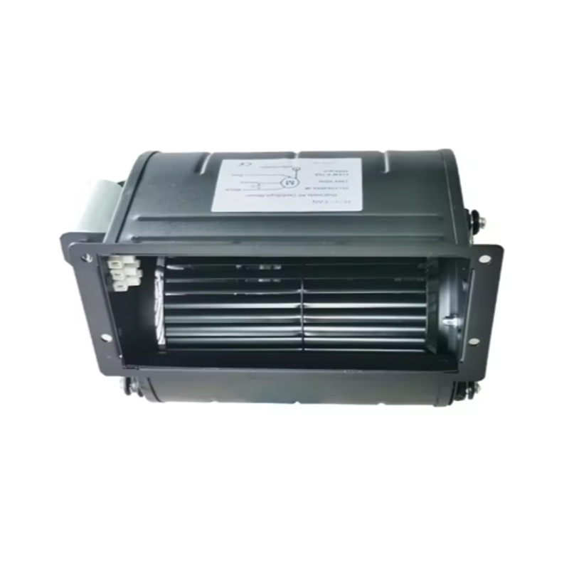 Havalandırma sistemi için 133mm çaplı ac motor sürücülü çift girişli ileri mini boyutlu santrifüj fanlar