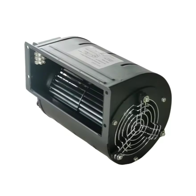 Havalandırma sistemi için 133mm çaplı ac motor sürücülü çift girişli ileri mini boyutlu santrifüj fanlar
