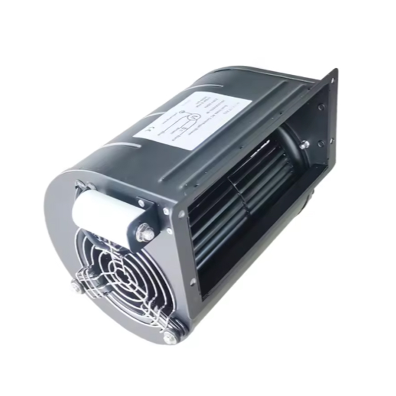 Havalandırma sistemi için 133mm çaplı ac motor sürücülü çift girişli ileri mini boyutlu santrifüj fanlar